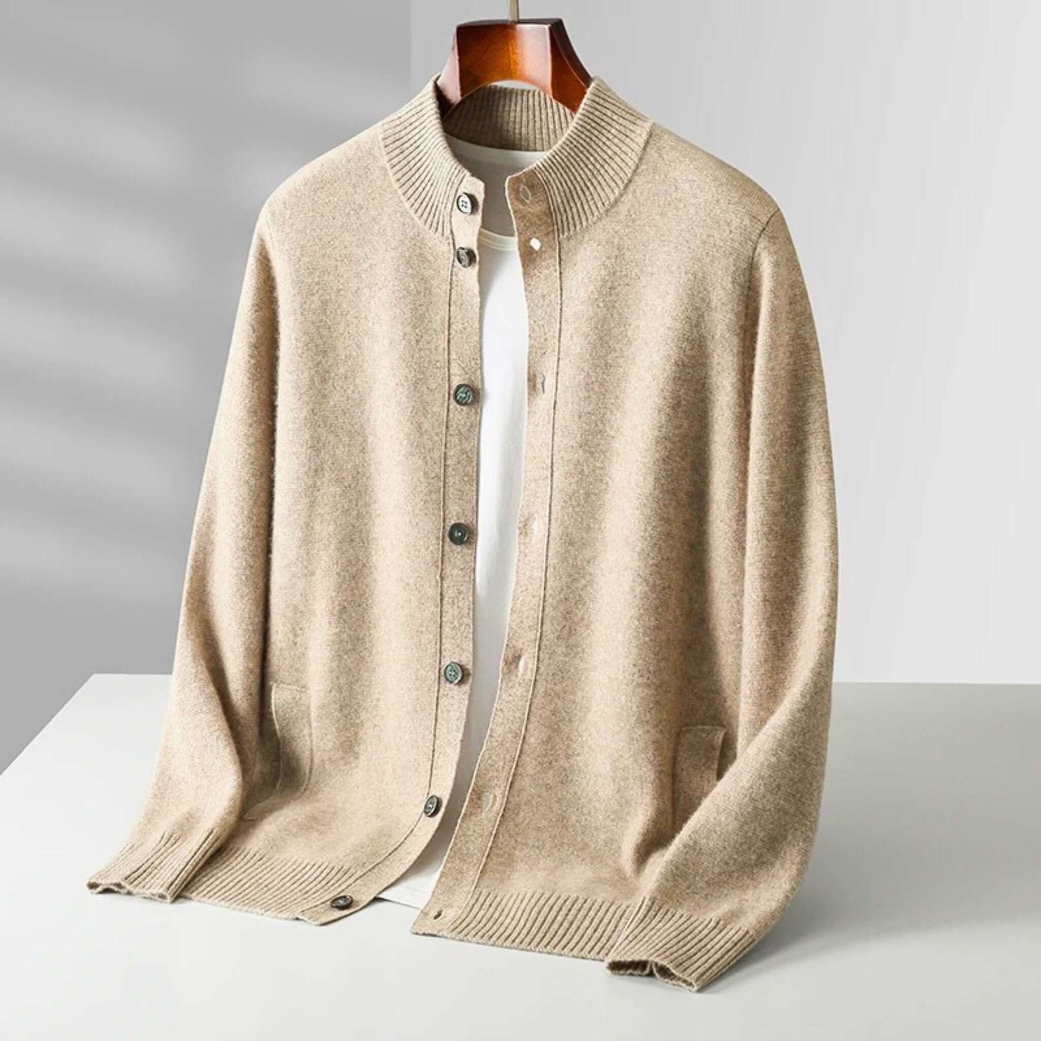 SmartMerinoWoolCardigan