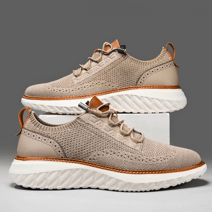 Molvana - AeroStep Mesh Sneaker - 14:193#Khaki;200000124:100013888