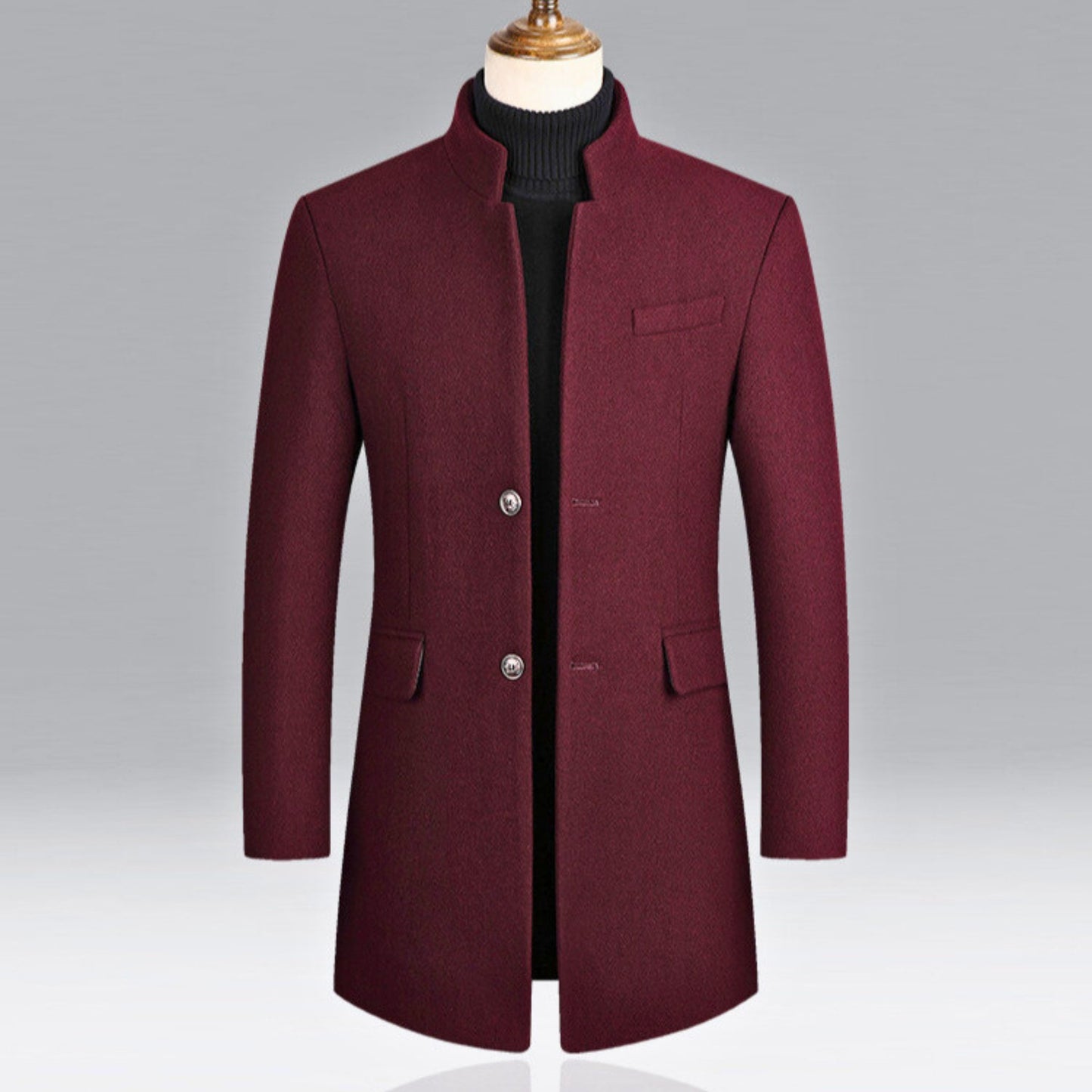 Arctic Imperial Wool Overcoat - Molvana