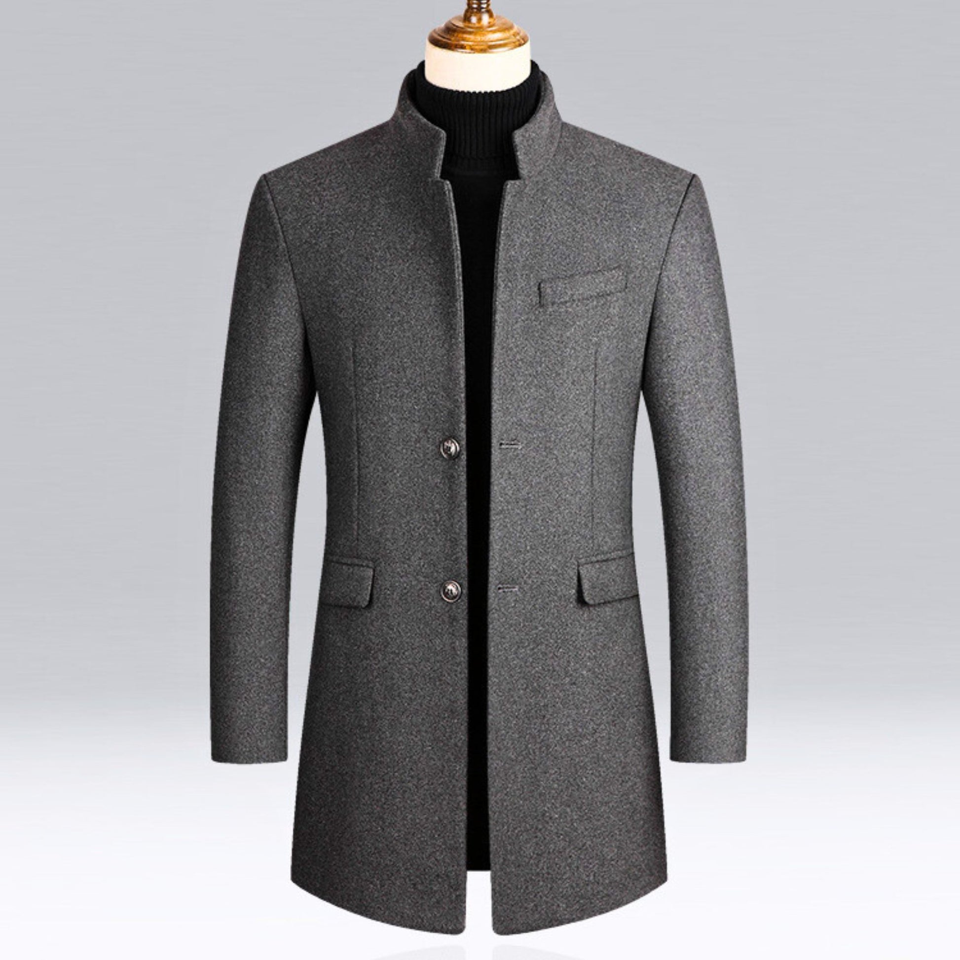 Arctic Imperial Wool Overcoat - Molvana