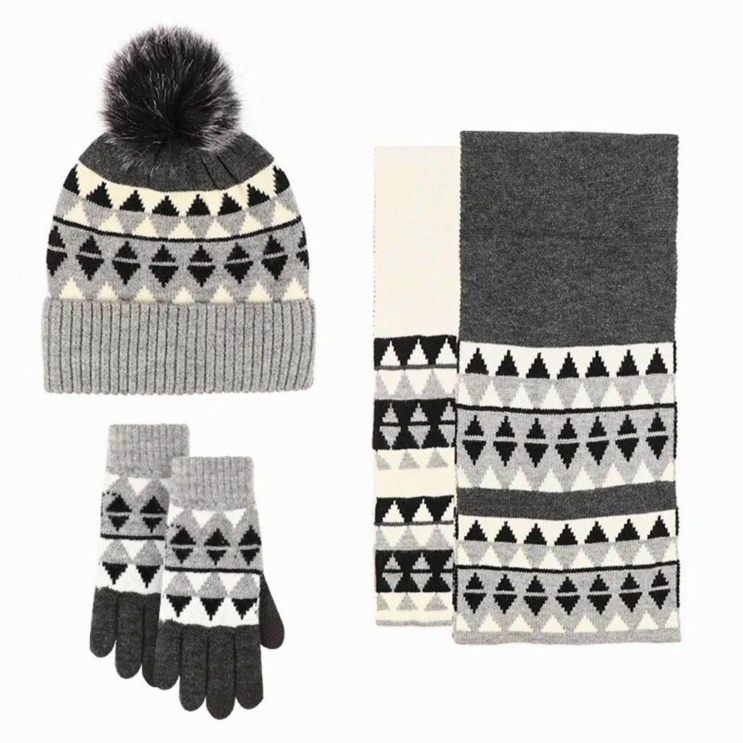 Cashmere 3 - Piece Winter Set - Molvana