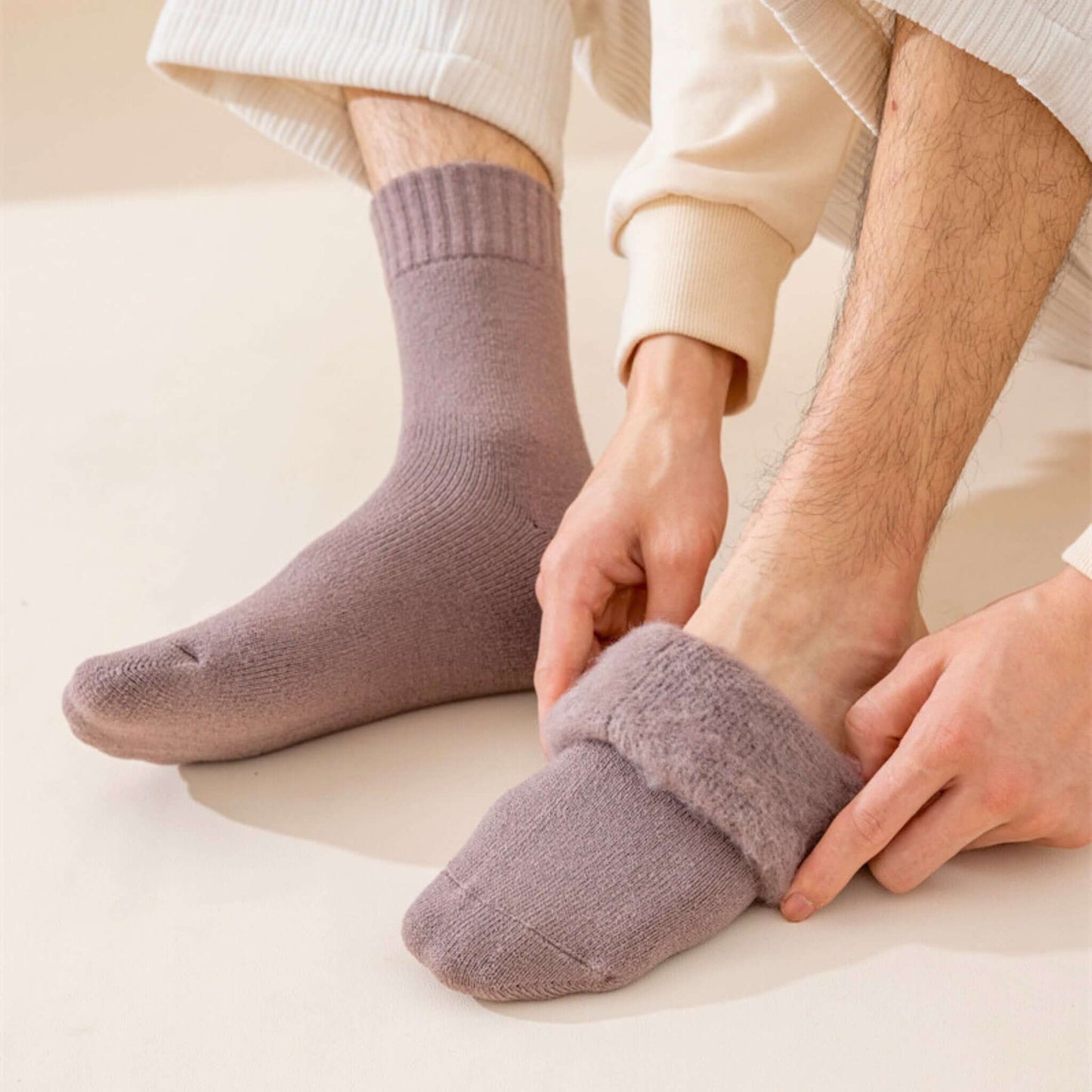 Cashmere Wool Socks (3 pair) - Molvana