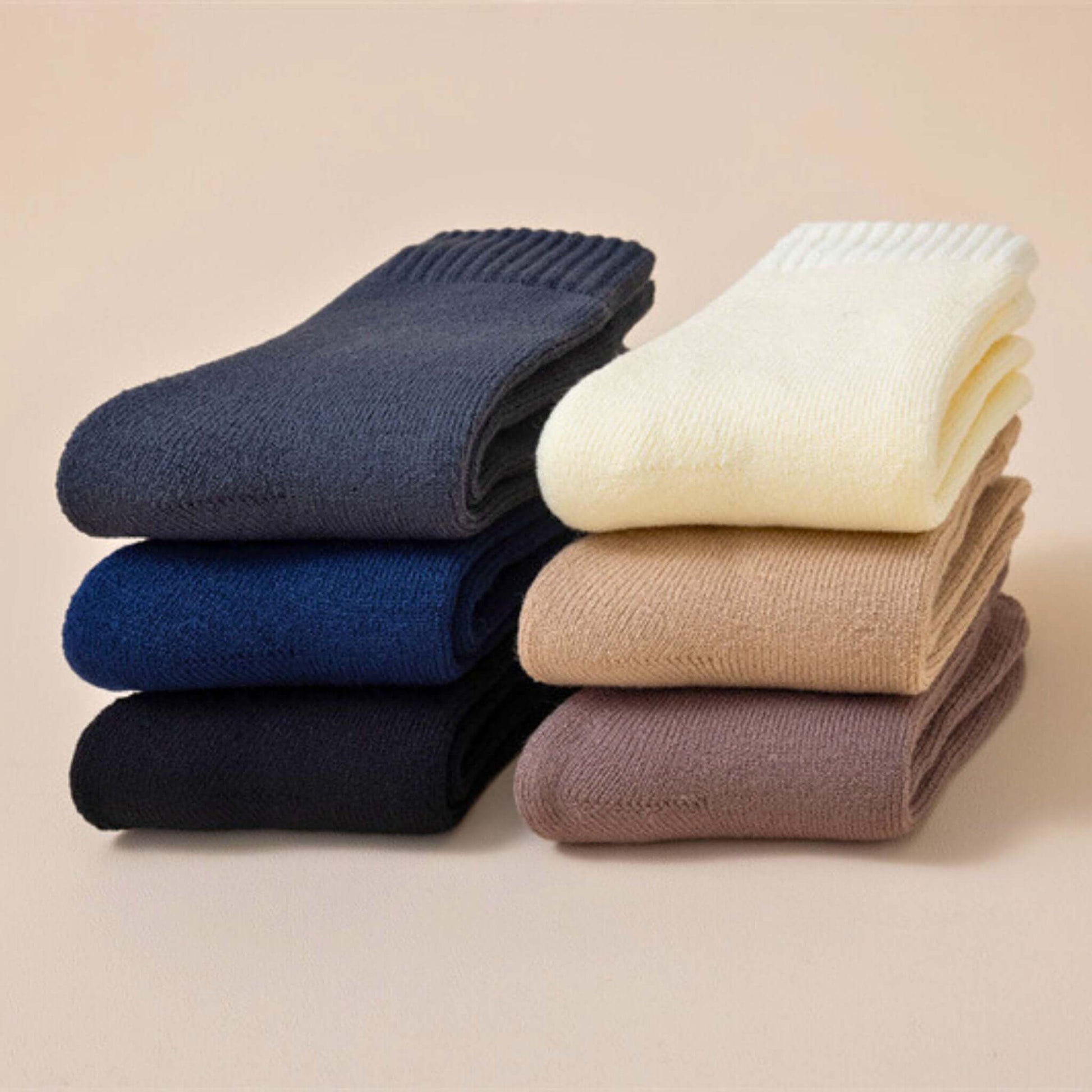 Cashmere Wool Socks (3 pair) - Molvana