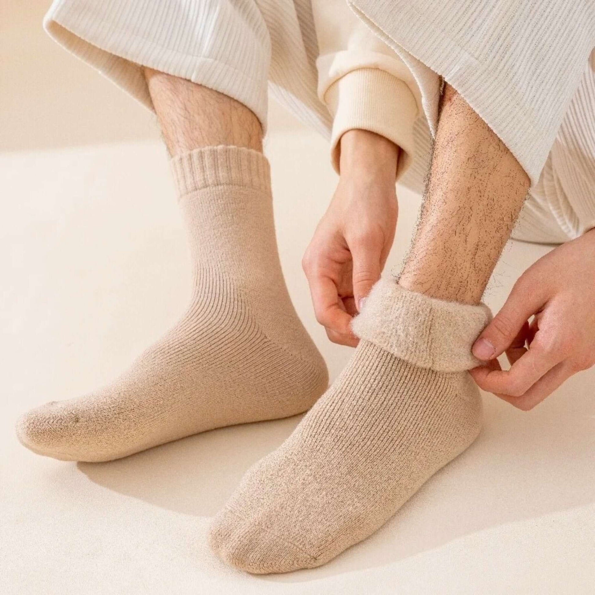 Cashmere Wool Socks (3 pair) - Molvana