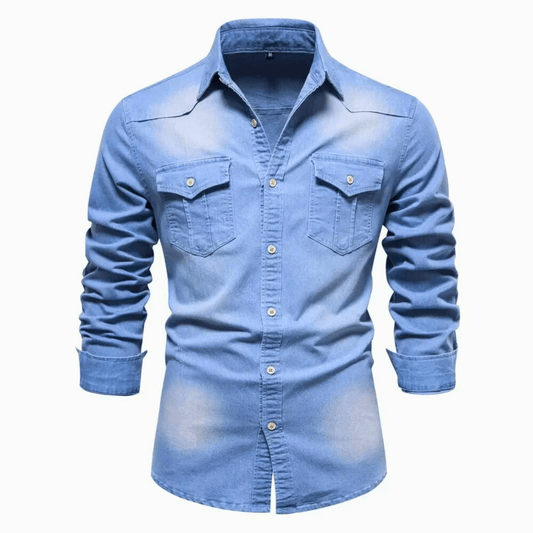 DenimCraft Long Sleeve Shirt - Molvana