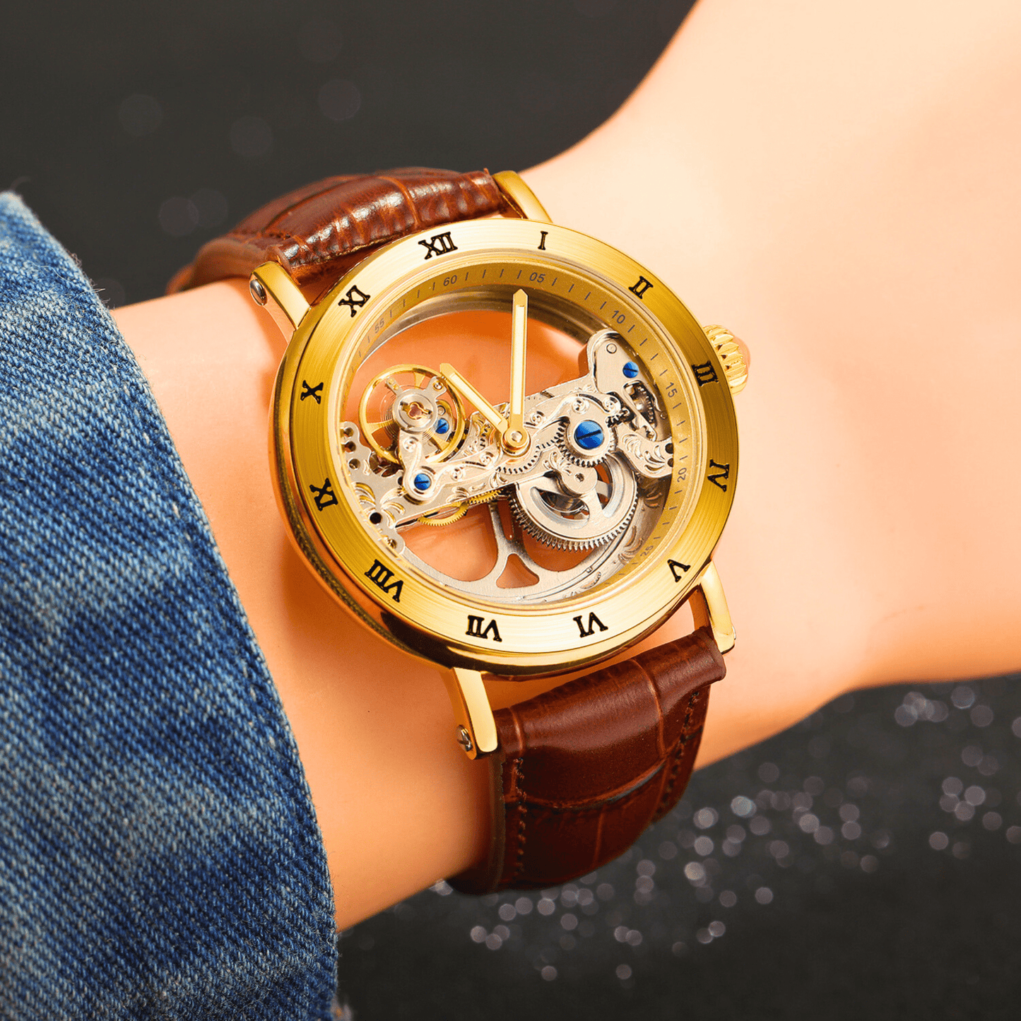 Eterna Mechanical Skeleton Tourbillon Watch - Molvana