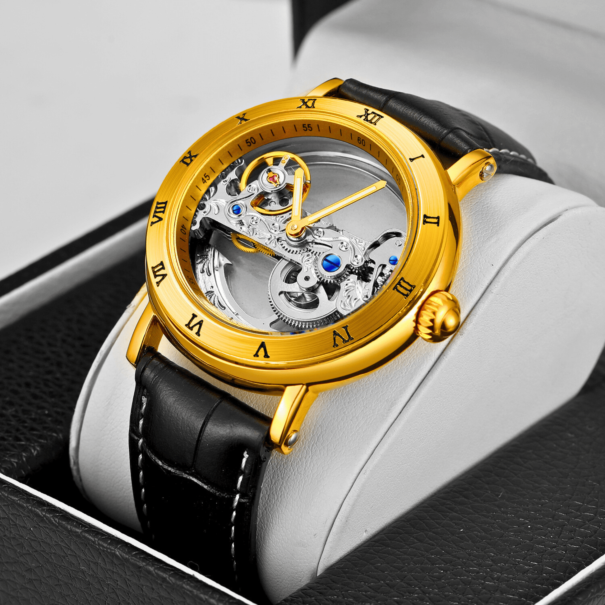 Eterna Mechanical Skeleton Tourbillon Watch - Molvana