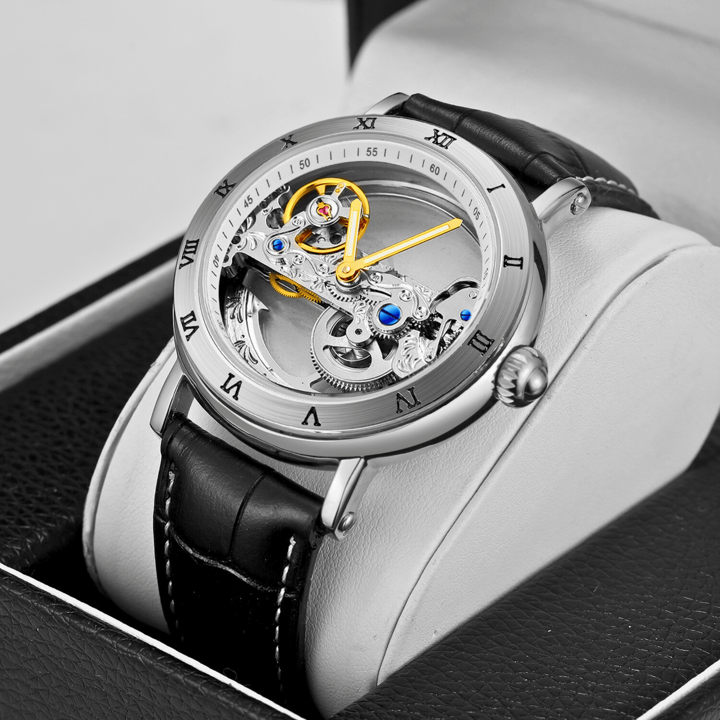 Eterna Mechanical Skeleton Tourbillon Watch - Molvana