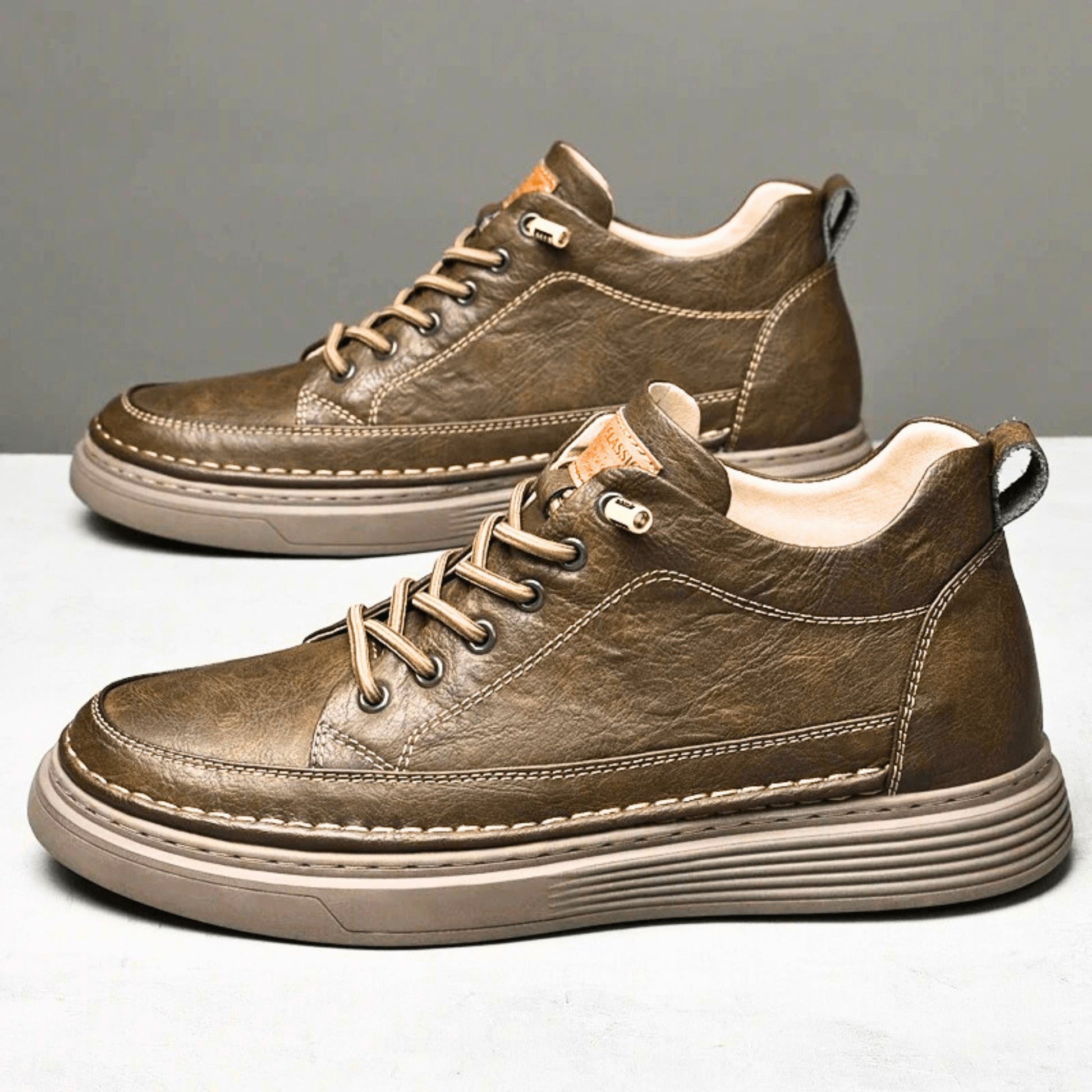 EverestStep Leather Sneaker - Molvana