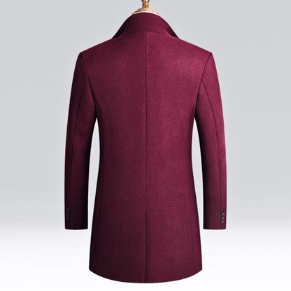 Imperial Tailored Wool Overcoat - Molvana