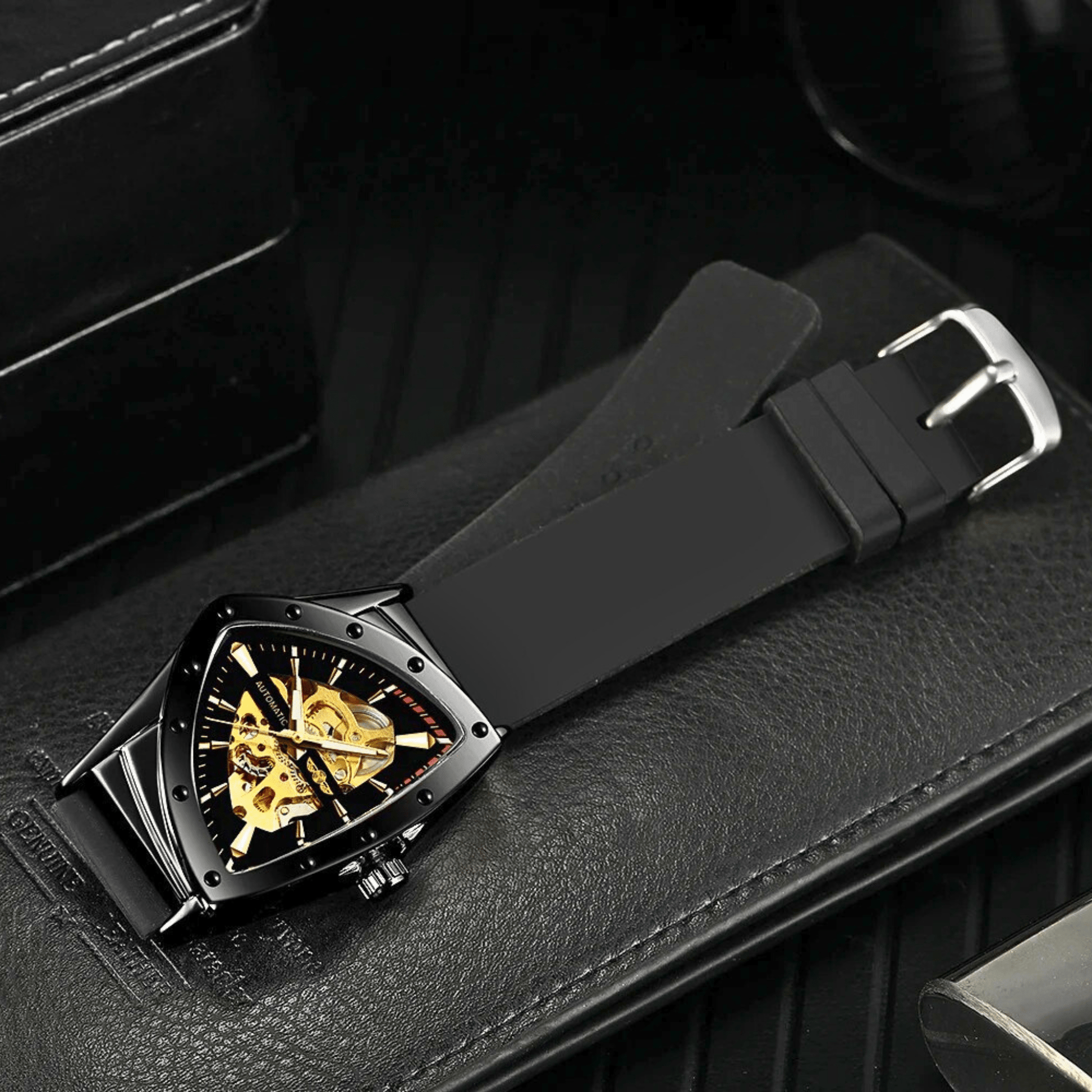 Invictus Automatic Skeleton Watch - Molvana