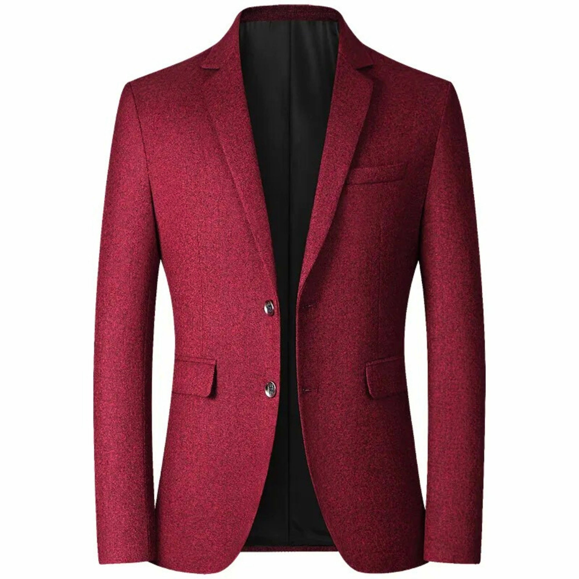 Men's Turn - Down Collar Formal Blazer - Molvana