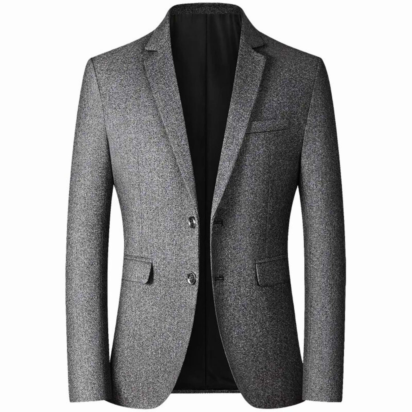 Men's Turn - Down Collar Formal Blazer - Molvana