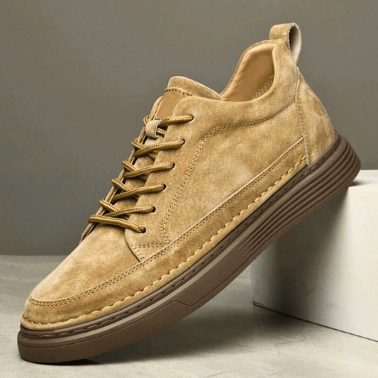 PeakTrail Suede Leather Sneakers - Molvana