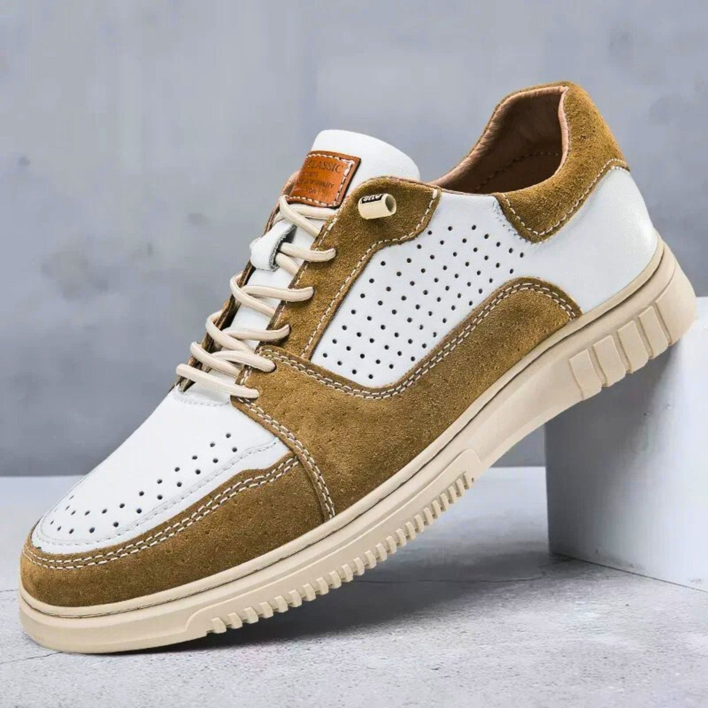 PrimeStep Leather Sneaker - Molvana