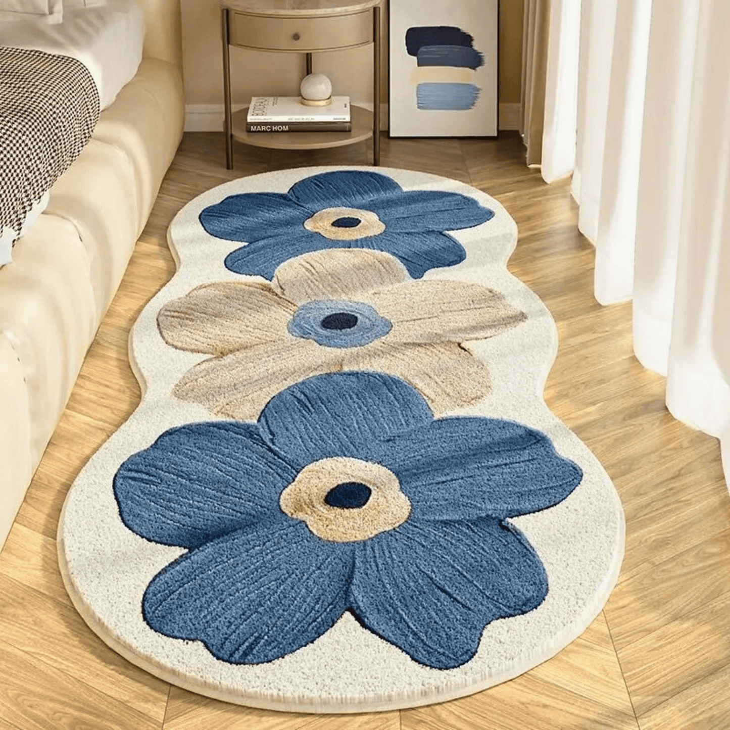 Molvana - Blossom Heaven Carpet - 14:173#blue;5:200844313#40x120cm