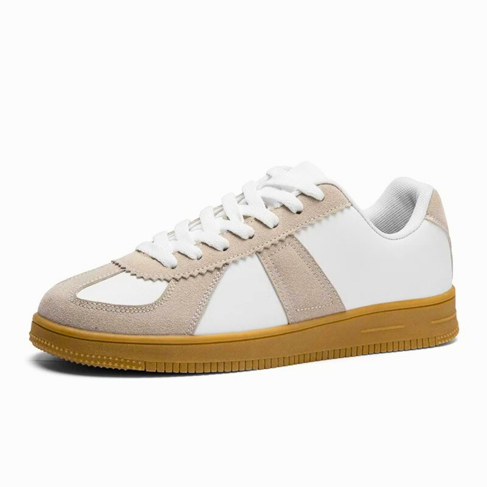 Retro Leather Lace - Up Sneaker - Molvana