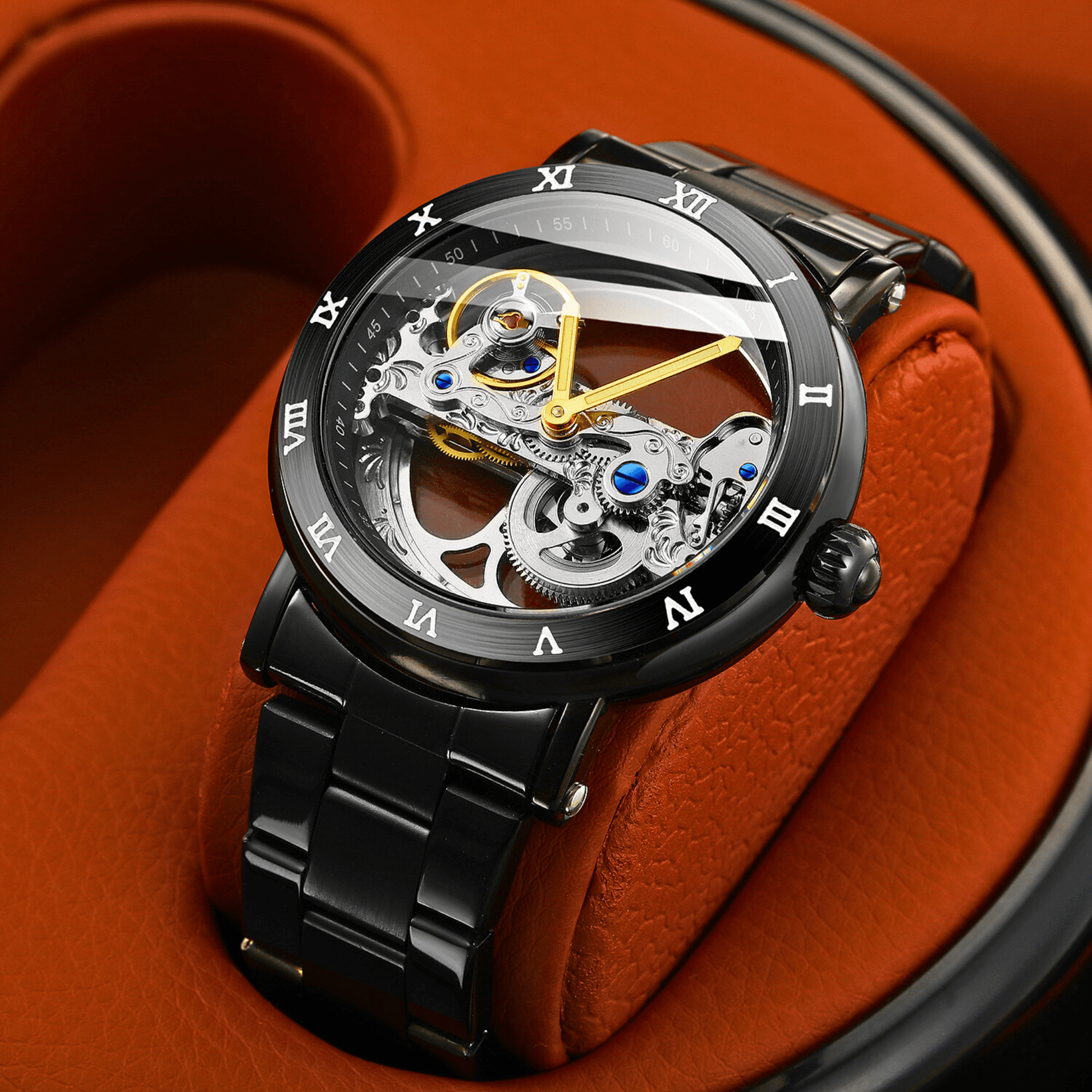 Titanium Skeleton Tourbillon Watch - Molvana