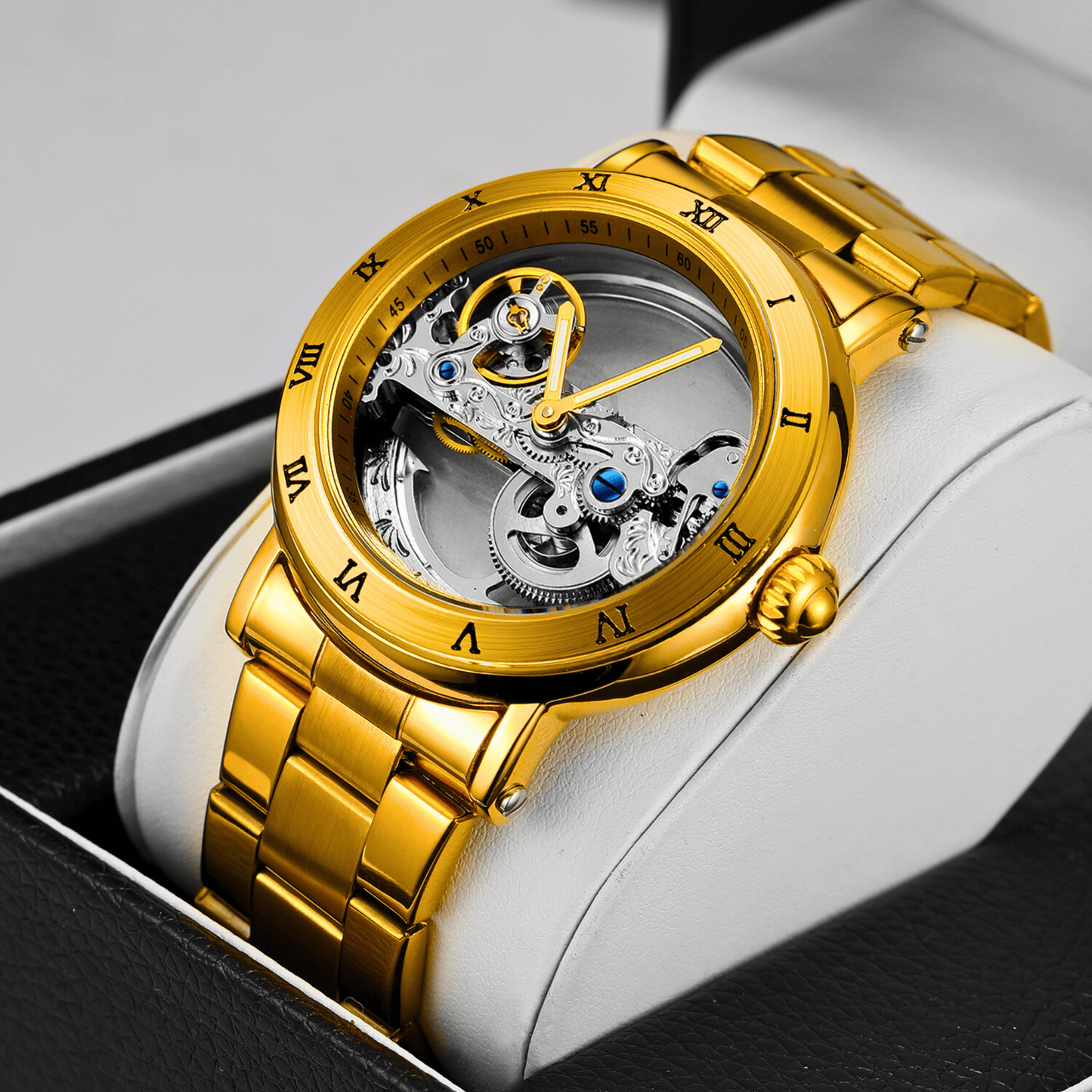 Titanium Skeleton Tourbillon Watch - Molvana