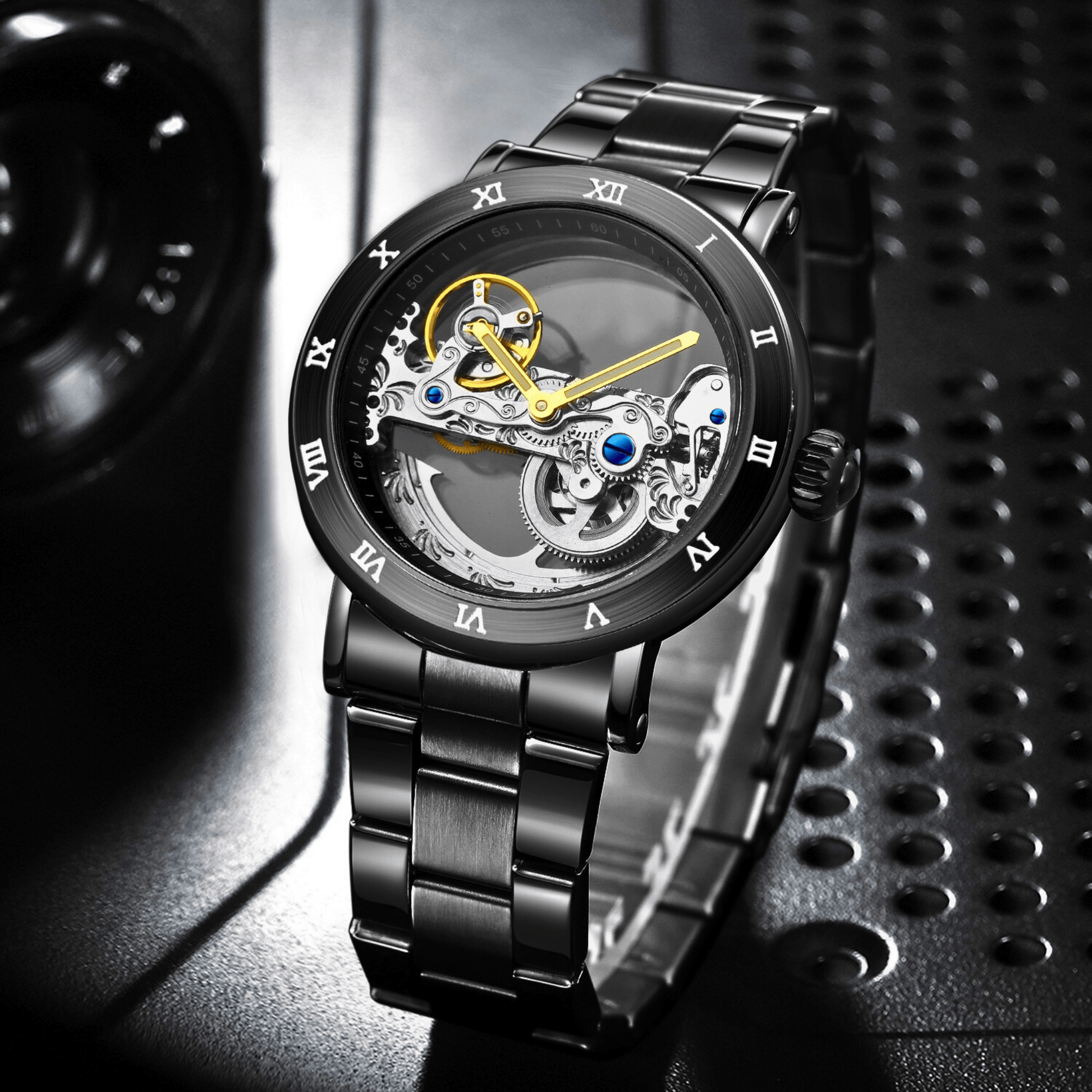 Titanium Skeleton Tourbillon Watch - Molvana