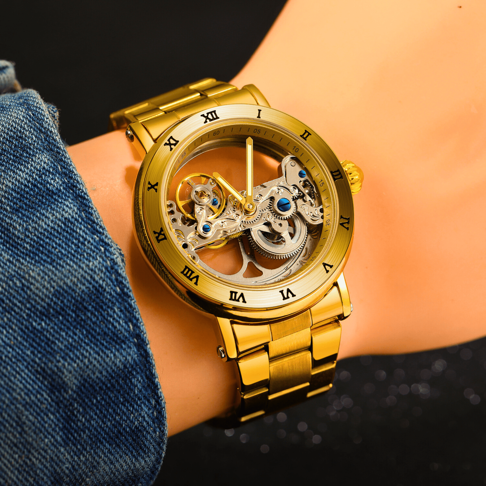 Titanium Skeleton Tourbillon Watch - Molvana