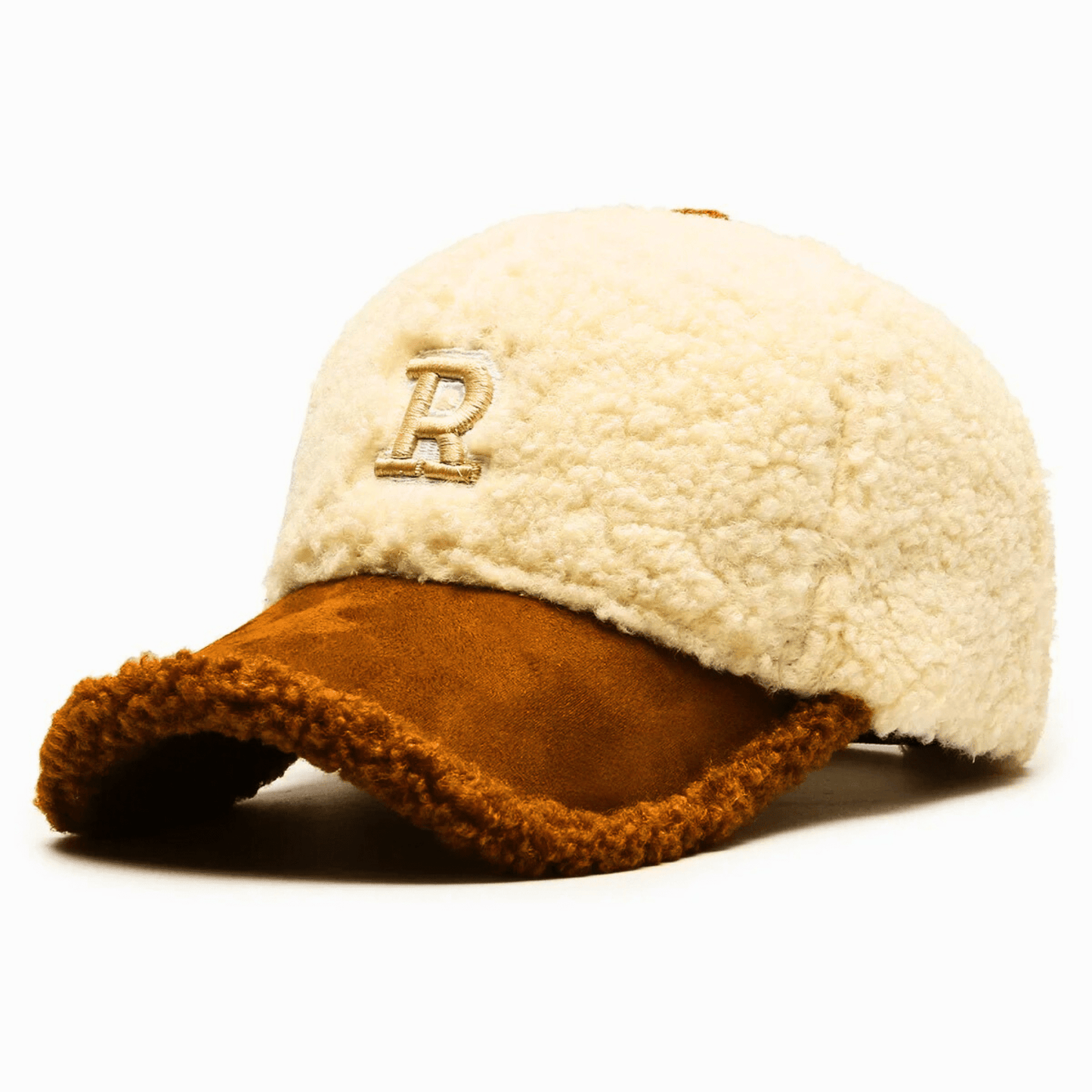 Trendy Adjustable Lambswool Baseball Cap - Molvana