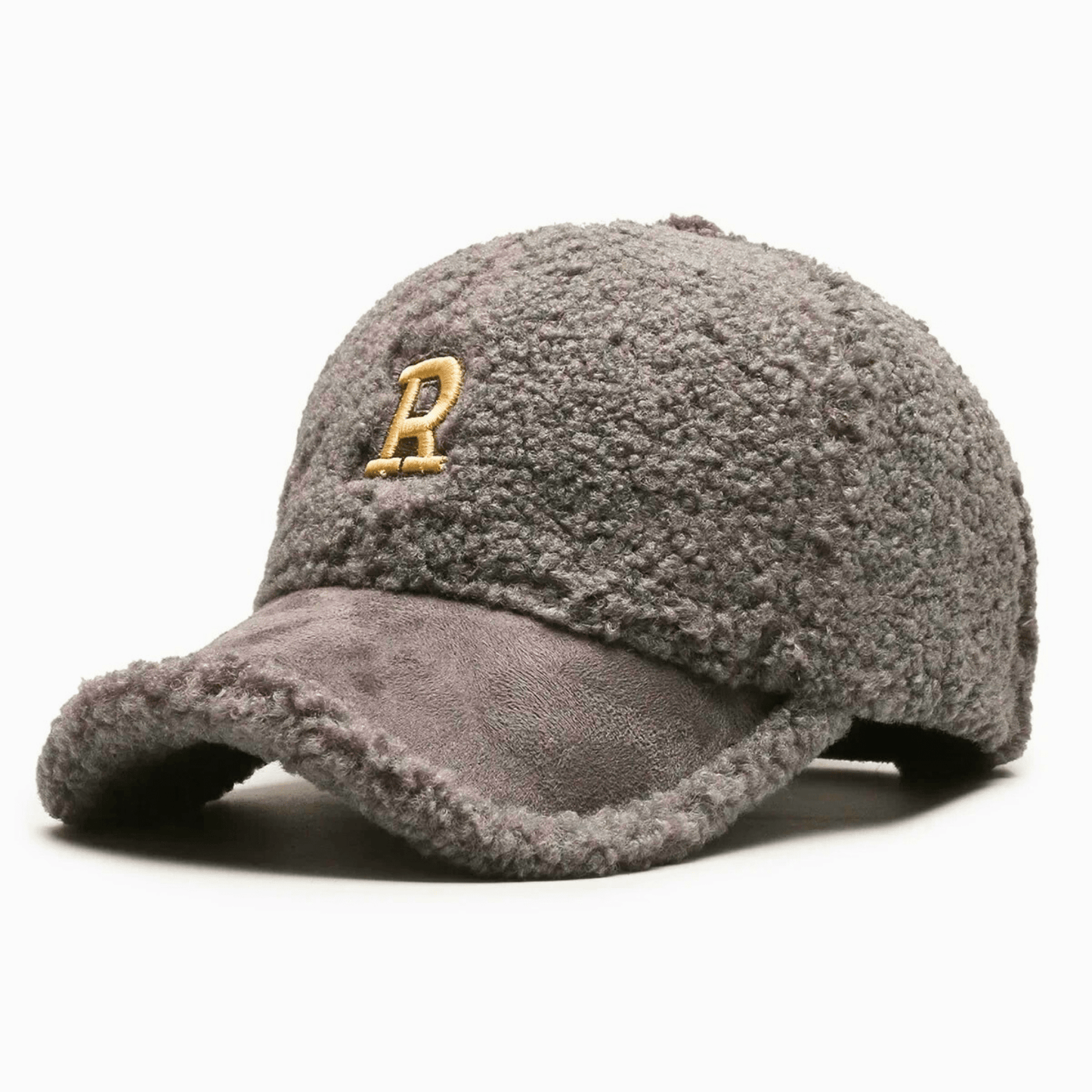 Trendy Adjustable Lambswool Baseball Cap - Molvana