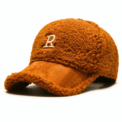 Trendy Adjustable Lambswool Baseball Cap - Molvana