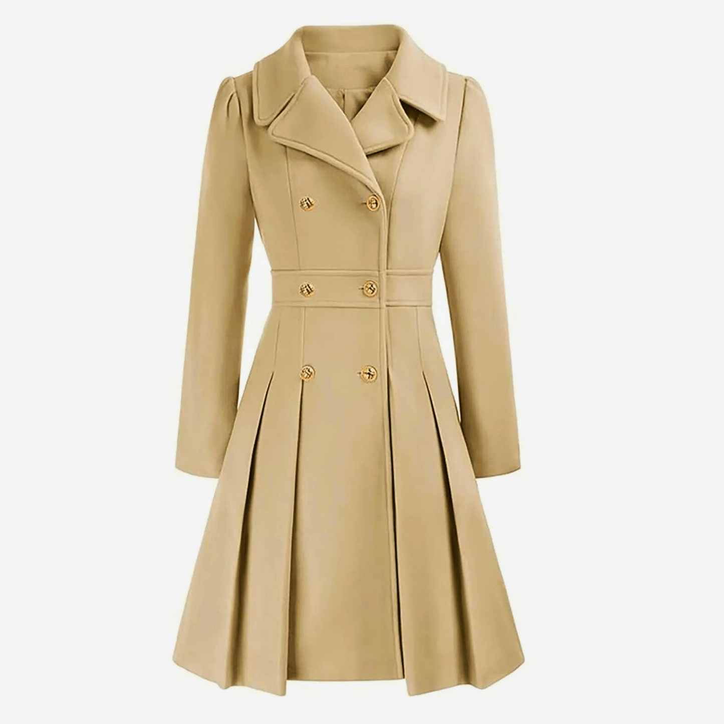 Women's Imperial Wool Overcoat - Molvana