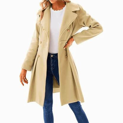 Women's Imperial Wool Overcoat - Molvana