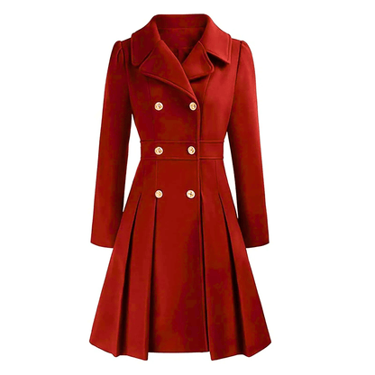 Women's Imperial Wool Overcoat - Molvana